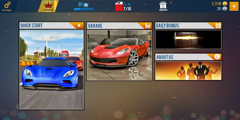 Real Car Race Game 3D android App screenshot 0